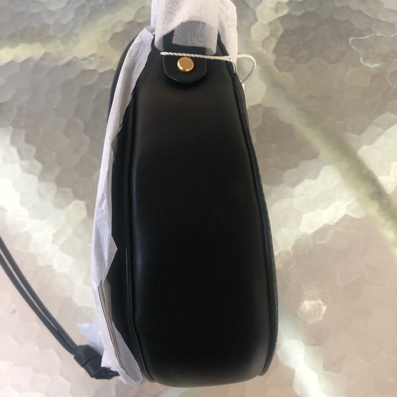 NWT $348 TORY BURCH MILLER SMALL LEATHER SADDLEBAG - Picture 13 of 14